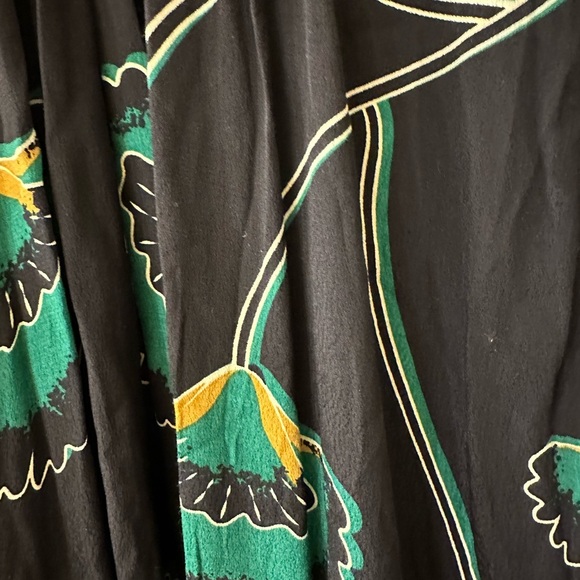 BA&SH Lalie Ruffle Midi Dress (D4) - Picture 8 of 10